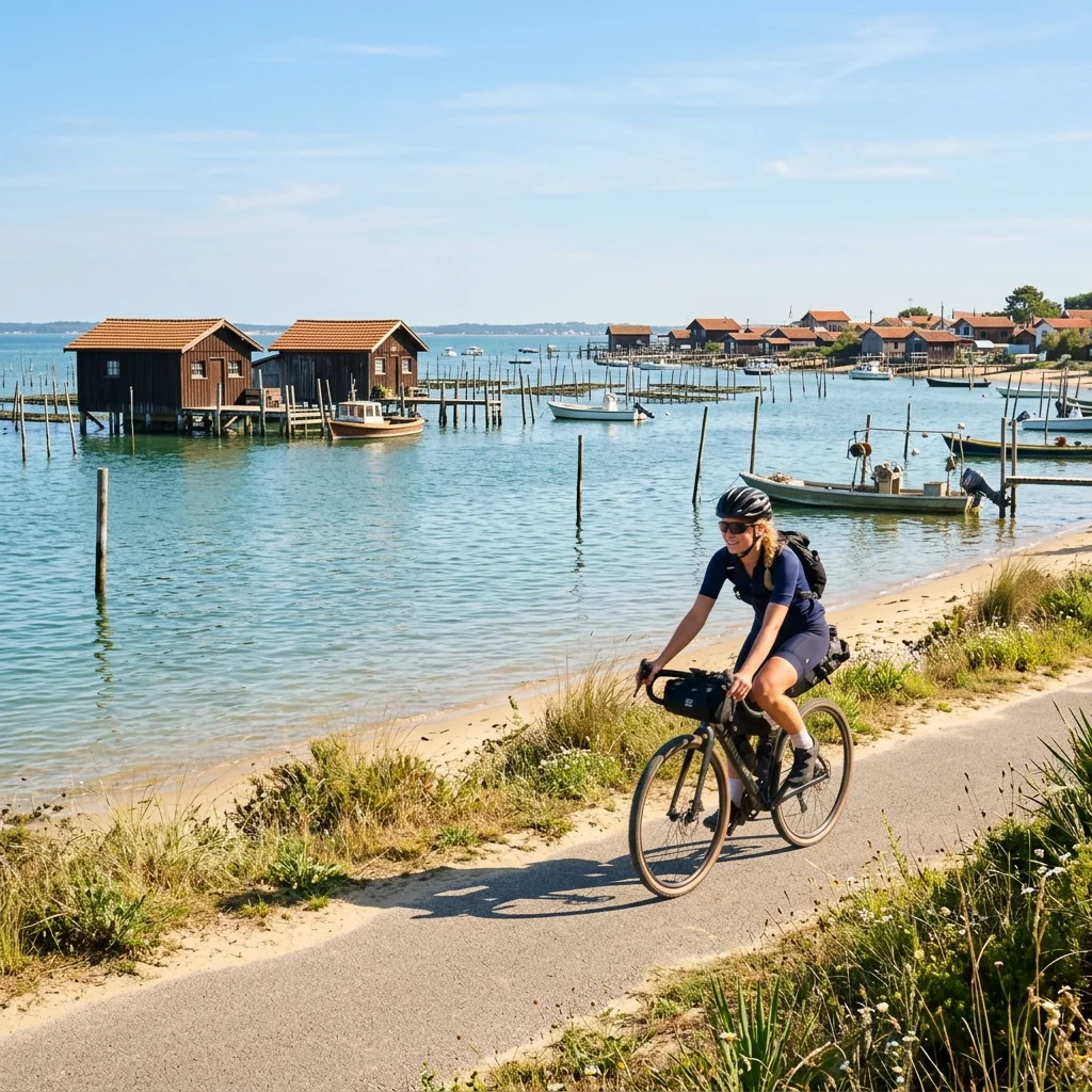 Tour du Bassin d'Arcachon à vélo